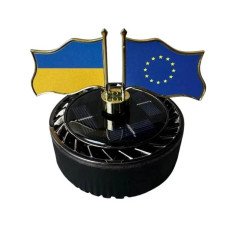Автомобільний ароматизатор Прапори на сонячній батареї