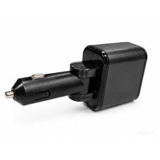 Багатофункціональний автомобільний зарядний пристрій з Bluetooth і портом для USB-флешки