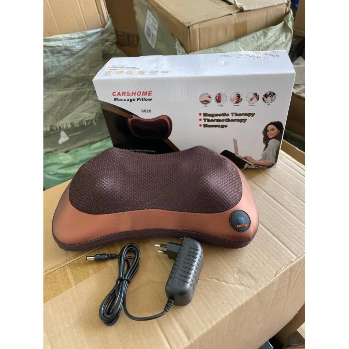 Масажна подушка Massage Pillow, маленька, від мережі та прикурювача