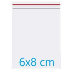 Пакет із замком Zip-Lock 6×8см (ZP-00003)