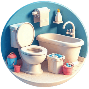 Товари для ванної кімнати та туалету