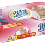 Салфетка влажная «100% Чистоты» 120 шт (LI-00001)