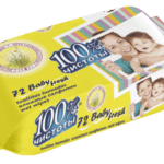 Салфетка влажная «Ромашка» 72 шт (LI-00010)