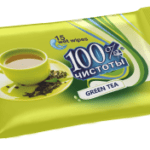 Салфетка влажная «Зеленый чай» 15 шт (LI-00004)