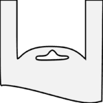 Пакет М-0 белая (уп. 200 шт) (MA-00001)