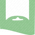 Пакет М-5 зелений колір (уп. 100шт) (MA-00013)