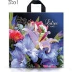 Ламинированный пакет с петлевой ручкой 44x43 «Букет лилий 001» (PP-00023)