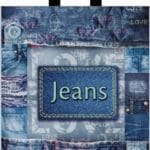 Пакеты с петлевой ручкой 38x42 «ДЖИНС ЛАВ» (PP-00054)