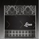 Пакет з пластиковою ручкою 749 Лорейн (PR-00043)