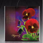 Пакет ламинированный с пластиковой ручкой 36x37 «0819 Элеганси» (PR-00107)