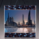 Пакет ламинированный с пластиковой ручкой 36x37 «0905 Аврора» (PR-00110)