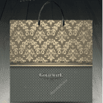 Пакет ламинированный с пластиковой ручкой 40x40 «0854 Голд мэйт» (PR-00126)