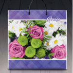 Пакет ламинированный с пластиковой ручкой 40x40 «1116 Грейс» (PR-00133)