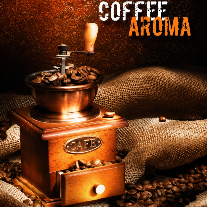 Пакет ламінований з прорізною ручкою 30х40 «COFFEE AROMA»