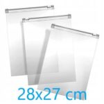 Пакет с замком-слайдером 28x27 см (SL-00005)