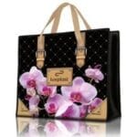 Сумка господарська на блискавці «Орхідеї» No3 (SG-00006)