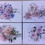 Пакет бумажный «Букет» 18*23 (BU-00003)