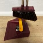 Комплект для прибирання віник із совком «Натуральний ворс» (VS-00024)-1