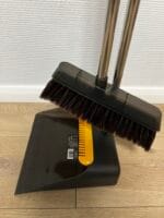 Комплект для прибирання віник із совком «Натуральний ворс» (VS-00024)-6