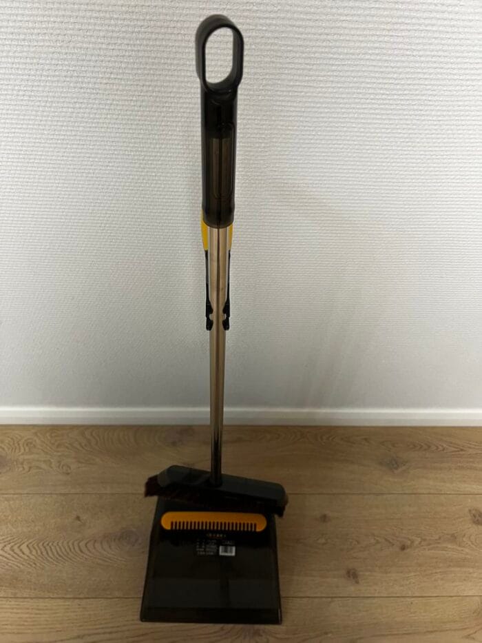 Комплект для прибирання віник із совком «Натуральний ворс» (VS-00024)-7