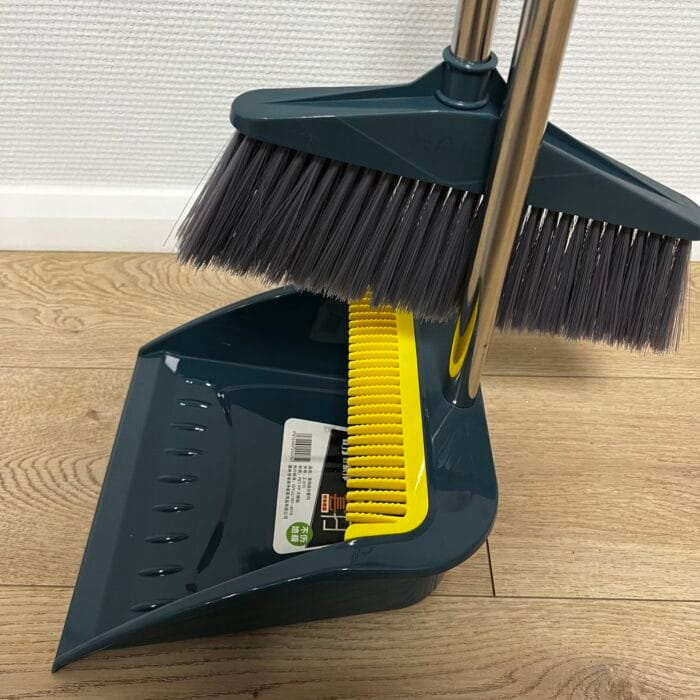 Комплект для прибирання віник із совком (Ергономічна рукоятка 3-1) (VS-00023)-2