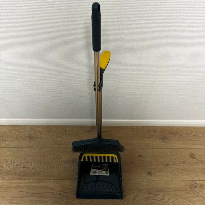 Комплект для прибирання віник із совком (Ергономічна рукоятка 3-1) (VS-00023)-4