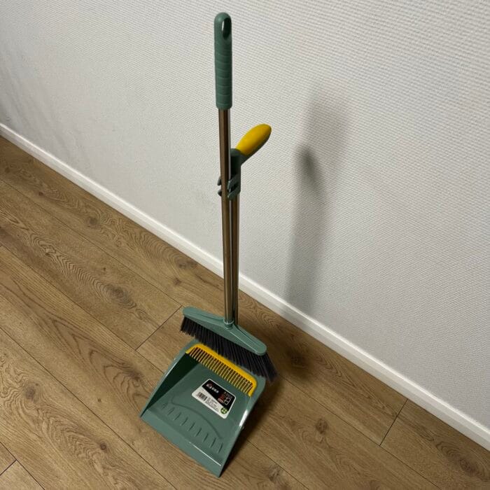 Комплект для прибирання віник із совком (Ергономічна рукоятка 3-1) (VS-00023)-7