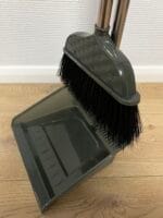 Щетка-веник с совком «Прозрачная плетенка» (VS-00019)-1