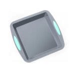 Силіконова форма для випікання квадратна 20*20 см